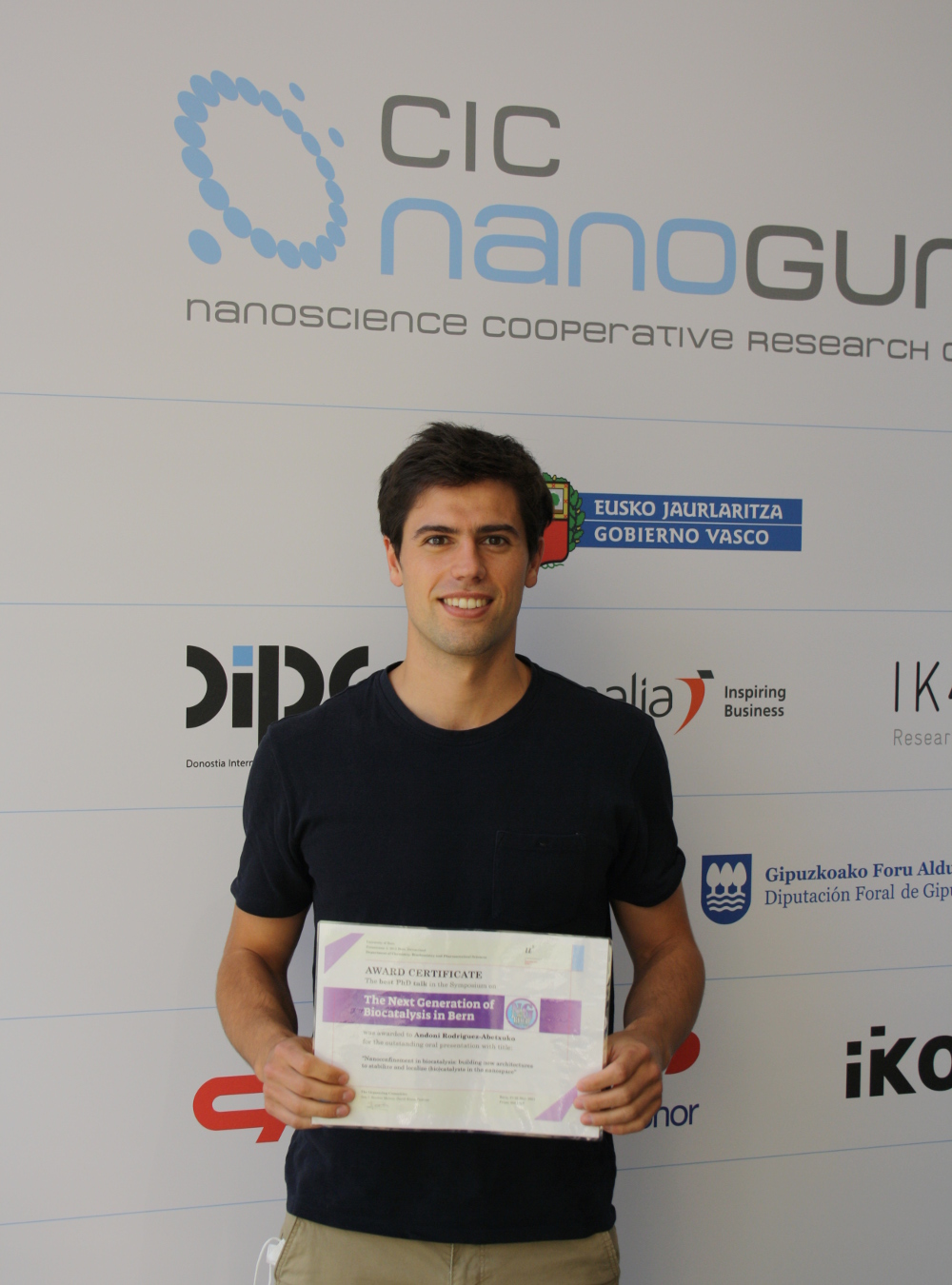 Andoni Rodriguez-Abetxuko - Best PhD Talk Award Andoni Rodriguez-Abetxuko - Best PhD Talk Award