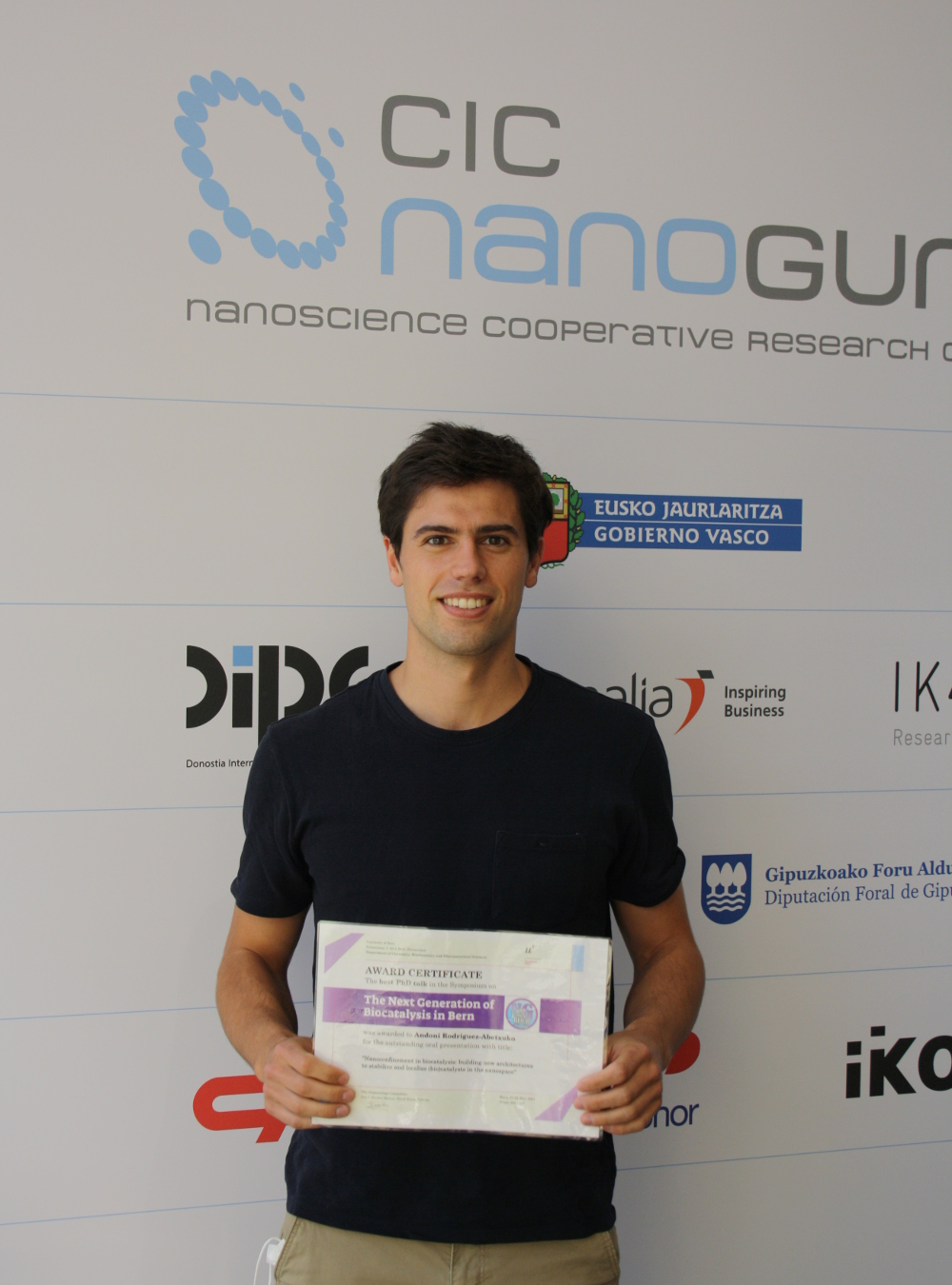 Andoni Rodriguez-Abetxuko - Best PhD Talk Award