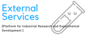 External Services of industrial research and experimental development for industry and academics.