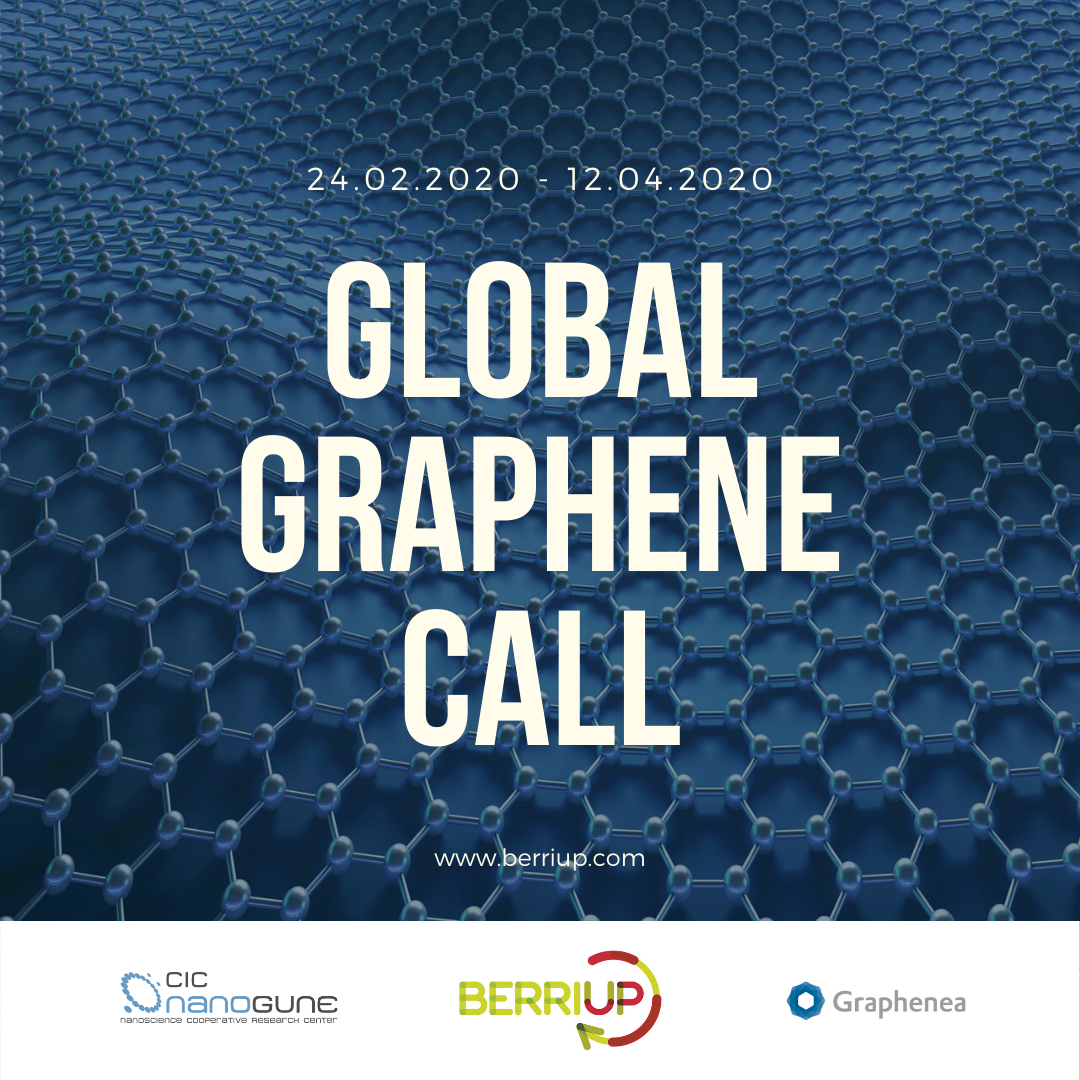 nanoGUNE joins forces with BerriUp and Graphenea to launch the Global Graphene Call nanoGUNE joins forces with BerriUp and Graphenea to launch the Global Graphene Call