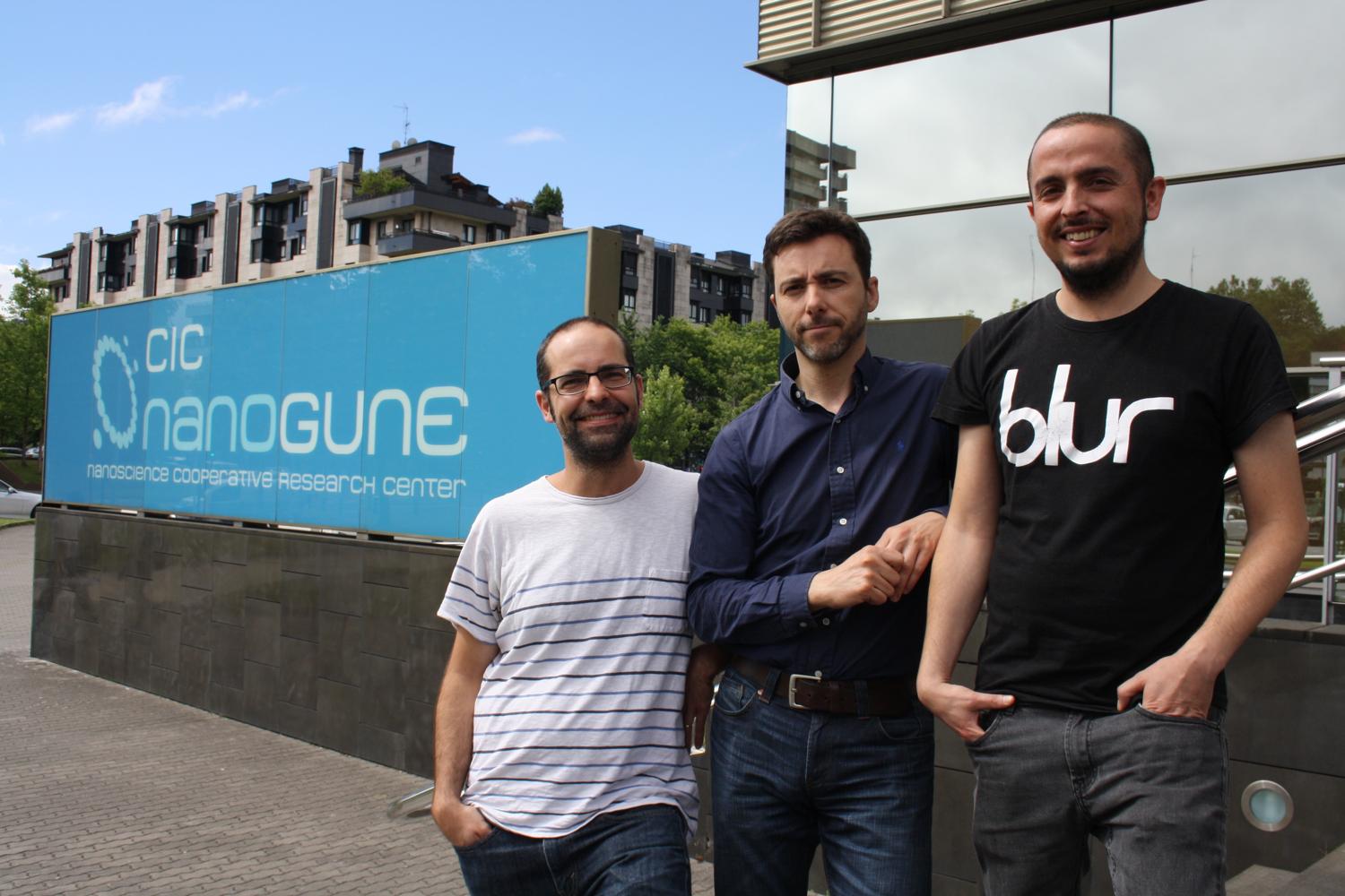 David De Sancho, Raul Perez-Jimenez, and Aitor Manteca, three of the scientists that carried out the research.