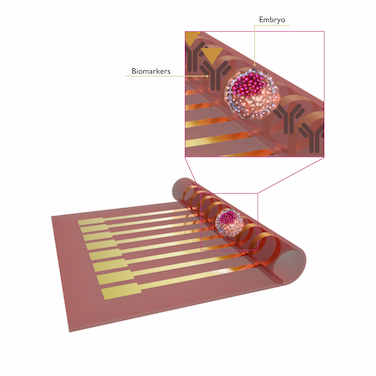 Microfluidic nanobiosensor