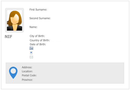 My personal data
