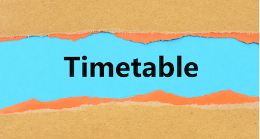 Timetable