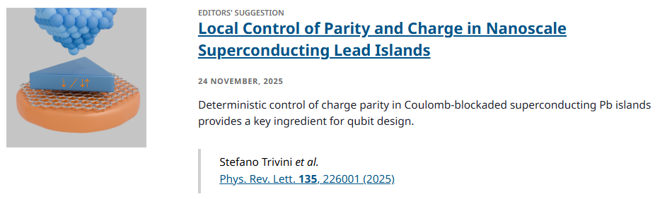 Local COntrol o Parity and Charge in Nanoscale Superconducgin Islands