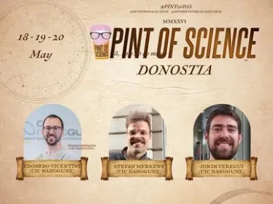 Pint of science - 18, 19, 20 May - Donostia