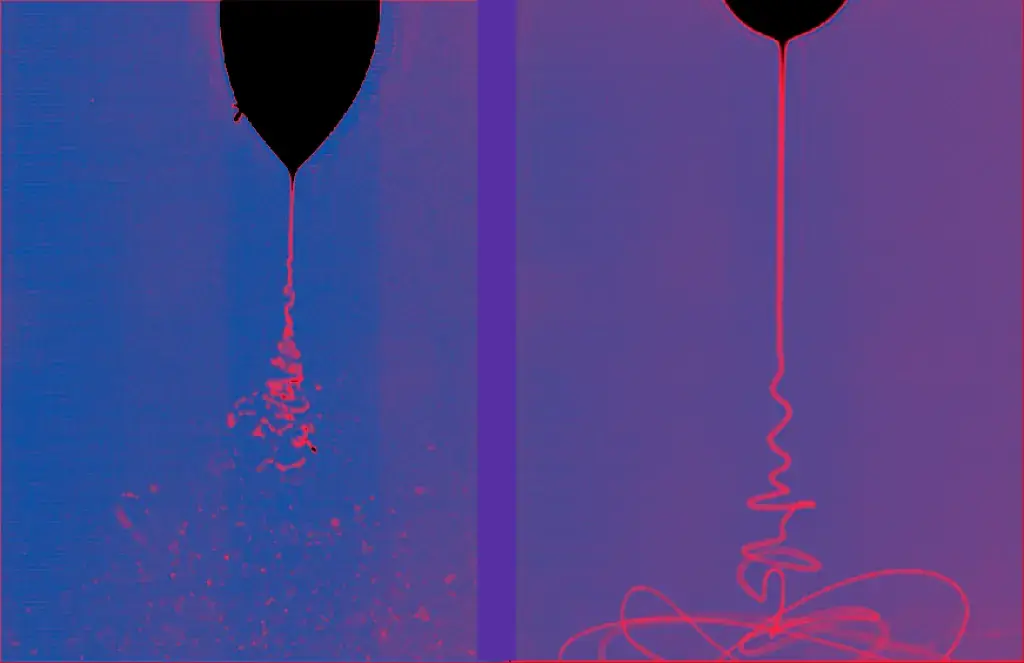 High speed photography of Electrospinning of monomers