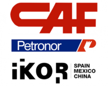 New partners logos: CAF, Petronor, Ikor